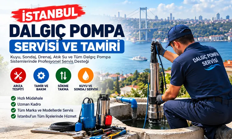 İstanbul Dalgıç Pompa Servisi ve Tamiri | 7/24 Usta